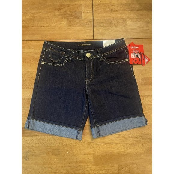 South Pole Stretch‎ jeans shorts Women’s Size 9 - Picture 2 of 10
